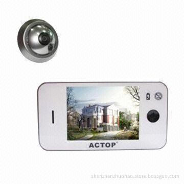 3.5-inch Video Door Viewer, Automatically Take Photos